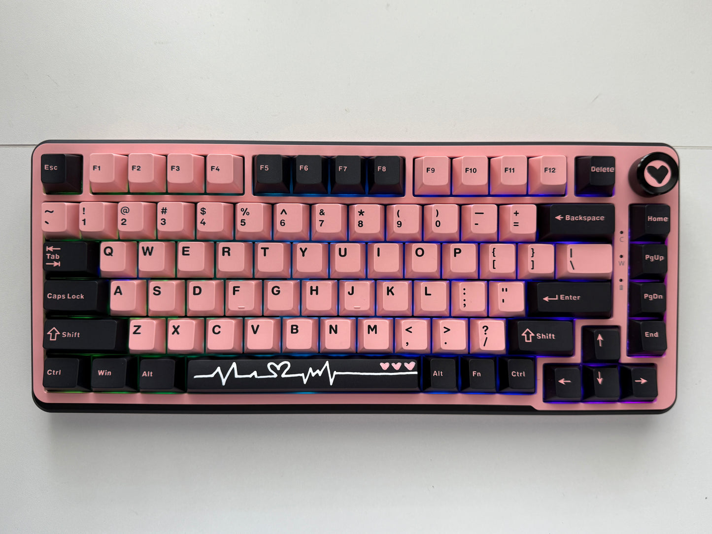 Heartbeat keyboard