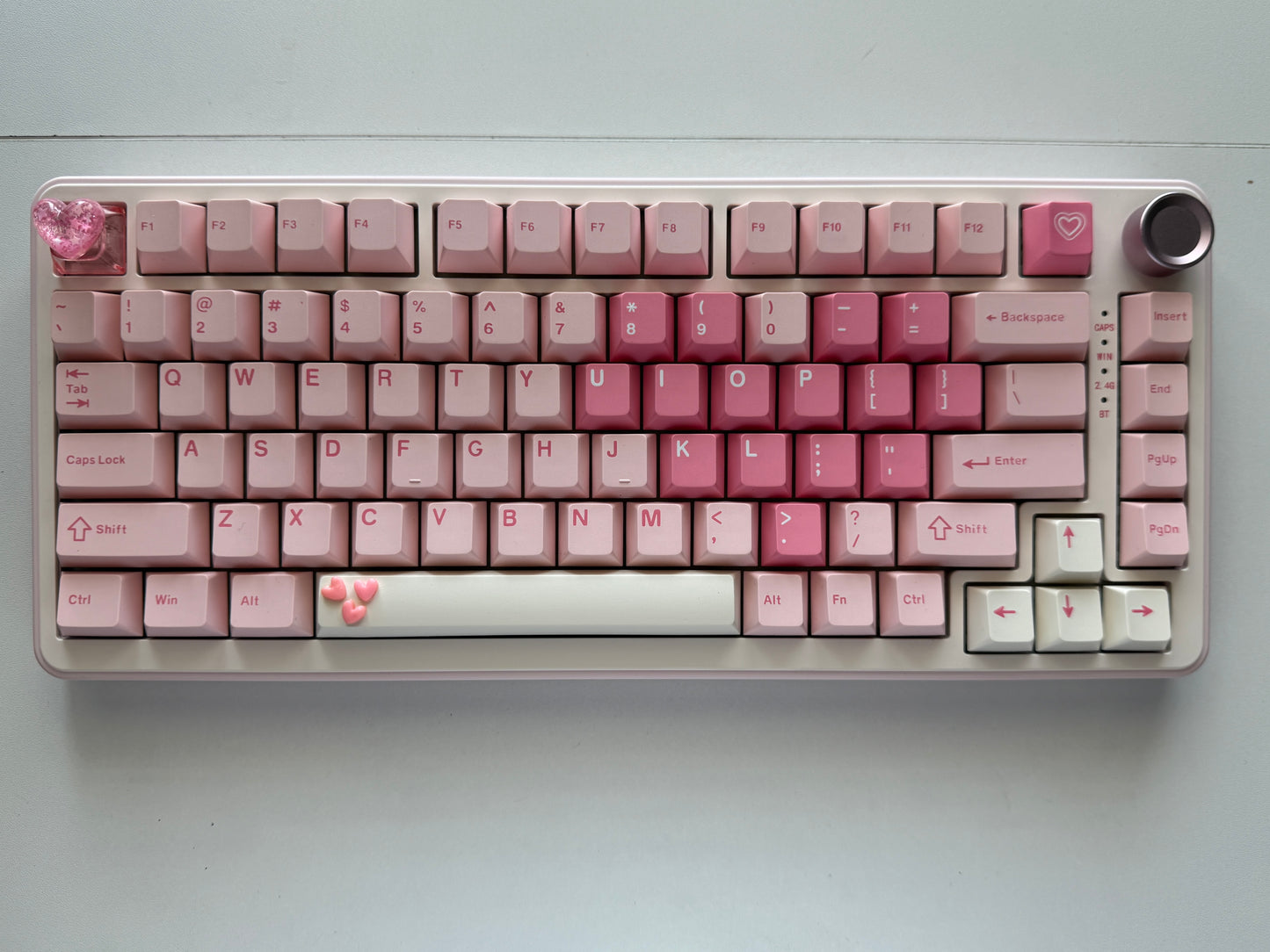 Pink Hearts Keyboard