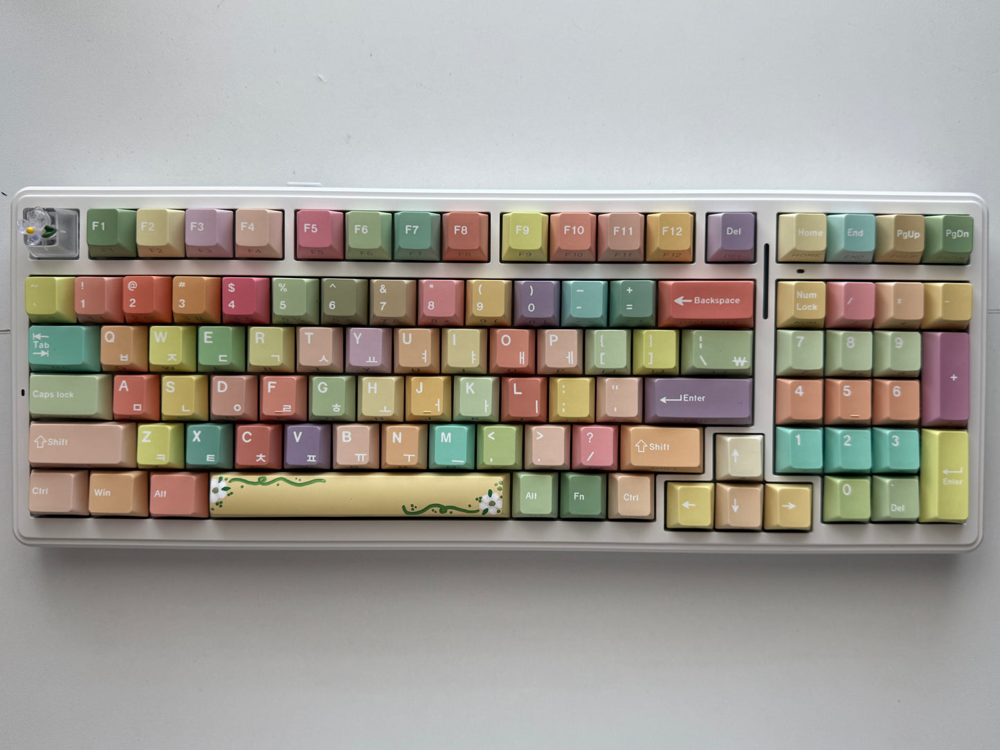 Floral Delight KOR/ENG Keyboard